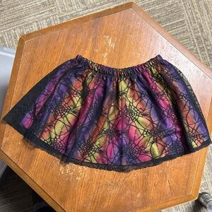 5T Girls Halloween Skirt